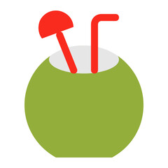 coconut drinks icon