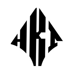 HKI logo. HKI logo letter logo design vector image. HKI letter logo design. HKI modern and creative letter logo. 3 letter logo Vector Art Stock Images.  