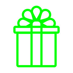 green gift box