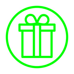 green gift box