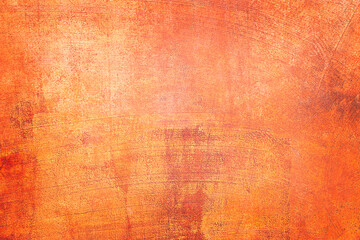 Orange concrete wall Texture.