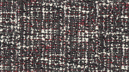 Fototapeta na wymiar tweed real fabric texture seamless pattern