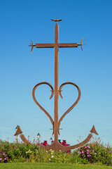 Monument Croix de Camargue.