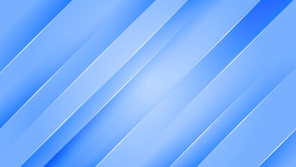 Fototapeta premium Abstract blue minimal background