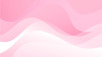 Abstract pink wave curve background