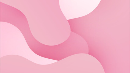 Abstract pink wave curve background
