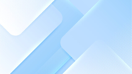 Abstract light blue and white gradient minimal background. Modern trendy fresh color for presentation design, flyer, social media cover, web banner, tech banner