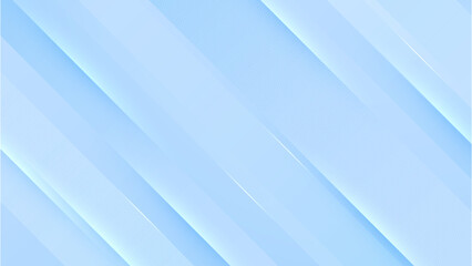 Obraz premium Abstract light blue and white gradient minimal background. Modern trendy fresh color for presentation design, flyer, social media cover, web banner, tech banner