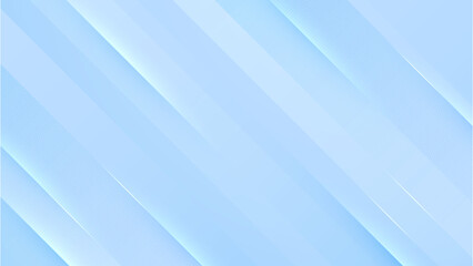 Obraz premium Abstract light blue and white gradient minimal background. Modern trendy fresh color for presentation design, flyer, social media cover, web banner, tech banner