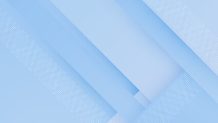 Obraz premium Abstract light blue and white gradient minimal background. Modern trendy fresh color for presentation design, flyer, social media cover, web banner, tech banner