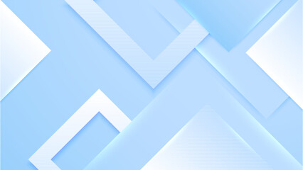 Abstract light blue and white gradient minimal background. Modern trendy fresh color for presentation design, flyer, social media cover, web banner, tech banner