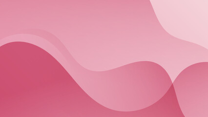 Obraz premium Abstract pink minimal background with geometric shape, light, stripe, wave, curve, triangle, and circle. Valentine's day concept background. Vector illustration.