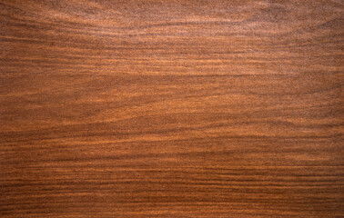 Photo of the texture of a brown wooden background. High-resolution mahogany background. Horizontal...