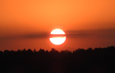Fototapeta zachód słońca obraz