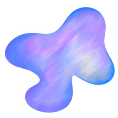 Abstract Shape Ornament Watercolor