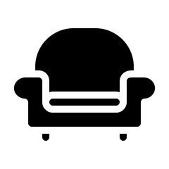 sofa armchair icon