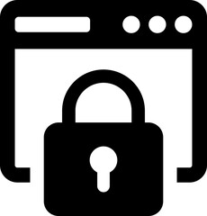 Browser security icon