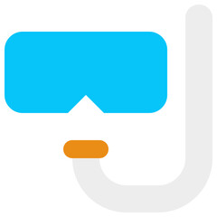 snorkel glasses icon