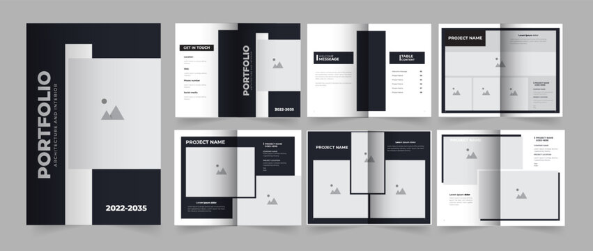 Architecture & Interior Portfolio, professional portfolio for your company and business