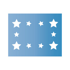 Star logo background icon