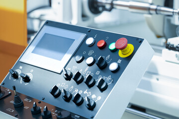 Remote control for cnc machine.