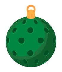 christmas green ball