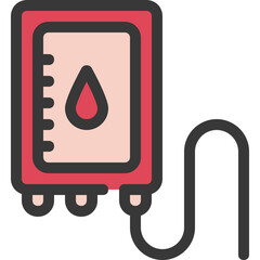 blood bag icon