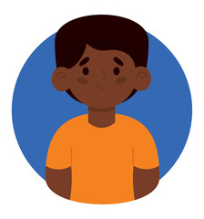 afro american boy avatar