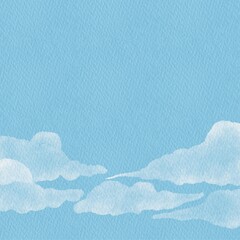 Obraz premium blue sky with clouds