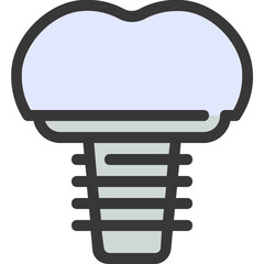 implant tooth icon