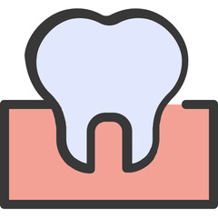 tooth dental icon