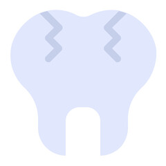 broken tooth icon