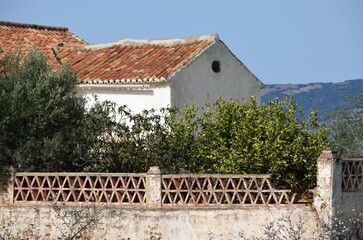 Antiguo cortijo cerca de Málaga, Andalucía, España © BestTravelPhoto
