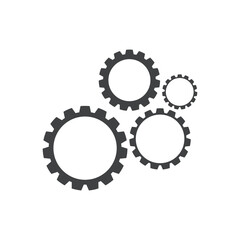 Gear Logo Template vector icon illustration design