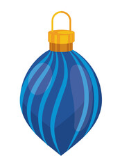 ball blue christmas