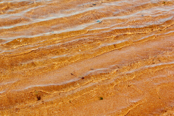 Water and sand
