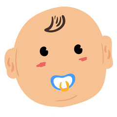 Cute Baby Hand Drawn