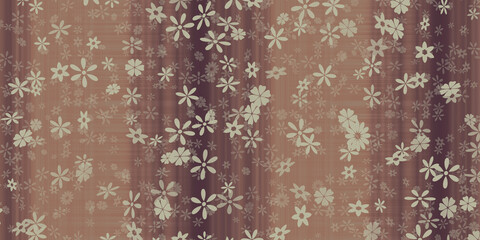 Classic wallpaper flower pattern background
