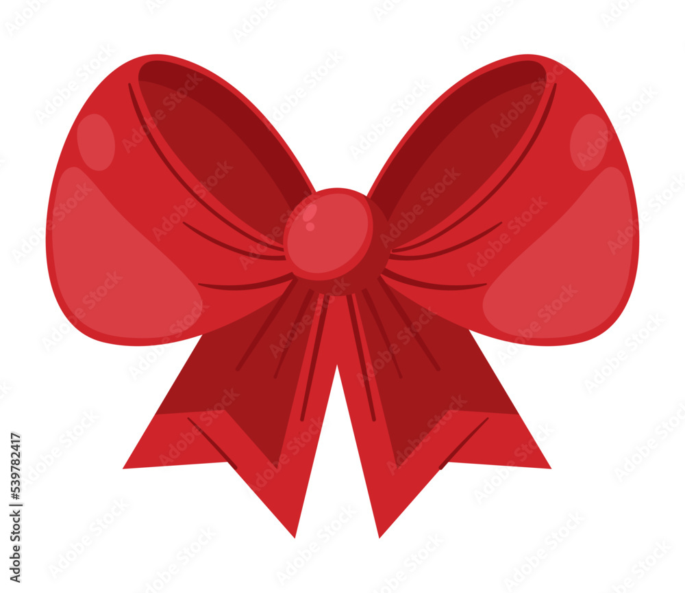 Canvas Prints christmas gift bow