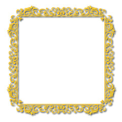Frame, in the style of an ornament, Vector illustration eps 10, Art.	