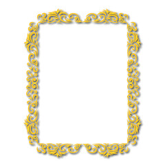 Frame, in the style of an ornament, Vector illustration eps 10, Art.	