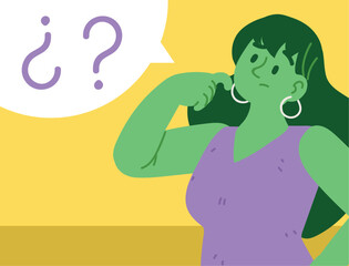 woman dilemma difficult choice