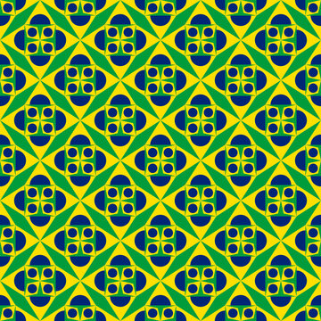 latino background. brazilian pattern design. vector illustration