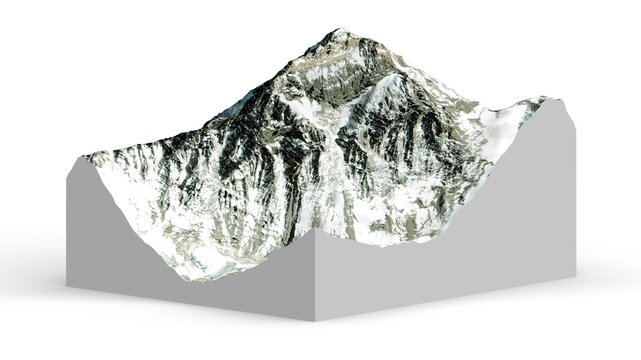 3d Map Of Everest