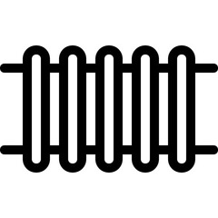 railroad tracks icon