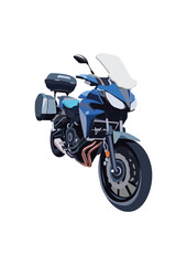 motorcycle illustration PNG transparent background