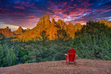 Red Sky of Sedona