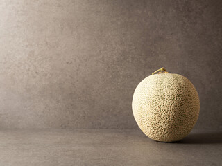 fresh melon on the table