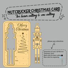 nutcrucker christmas card