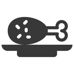 chicken wing icon